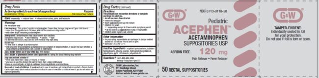  Acephen 120 mg suppository 